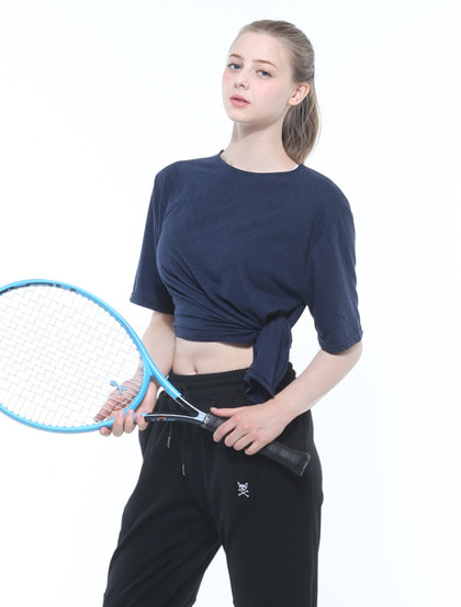 TFA2033 루즈핏 사이드슬릿 테니스복티셔츠
